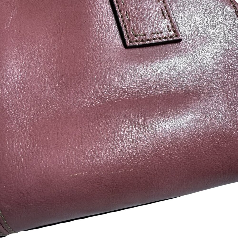 Fossil Vintage Leather Shoulder Bag – Mauve / Dusty Rose – Y2K - Picture 9 of 14